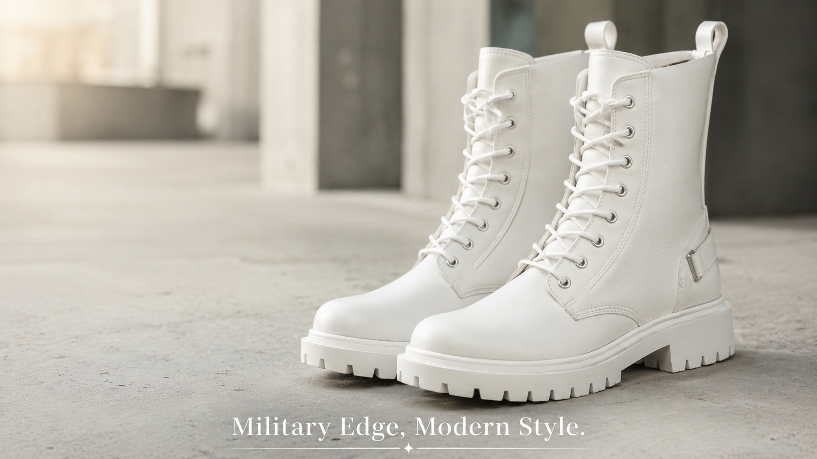 Mens White Combat Boots: Military Edge, Modern Style